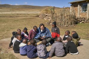 Roger Federer Visits south Africa