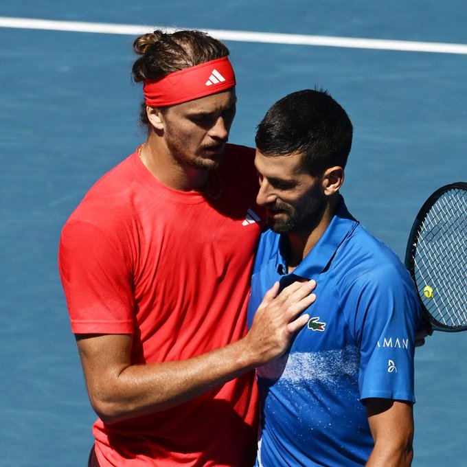 Novak Djokovic Out Alexander Zverev In The Final Of Australian Open 2025